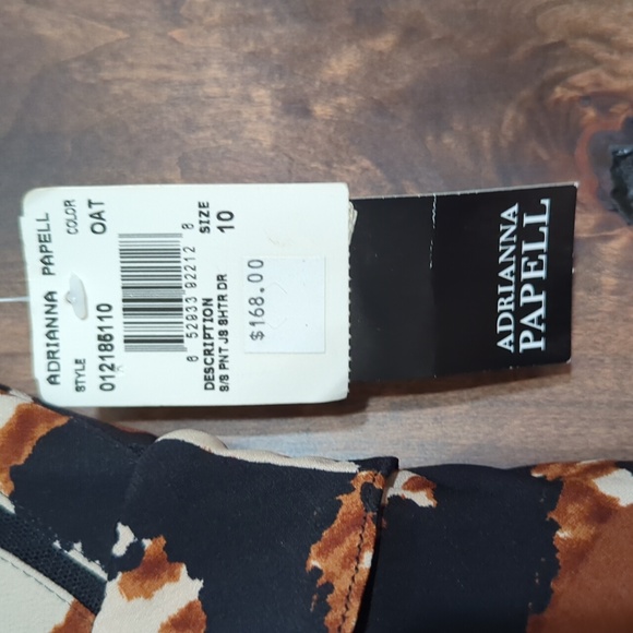 Adrianna Papell leopard print dress - Picture 3 of 4